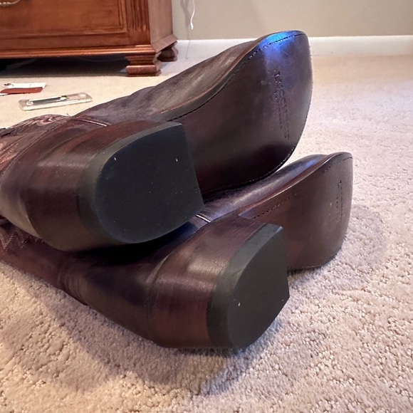 Lucchese Women’s Brown Cowboy Boot - Picture 11 of 14